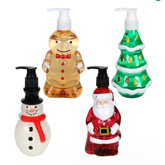 NWT Set of 2- Merry Berry Scented Holiday Snowman ⛄️ Hand Soap Dispensers 20.6oz - Picture 17 of 17